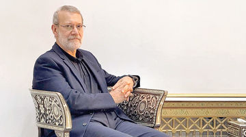 سکانداری مجدد علی لاریجانی