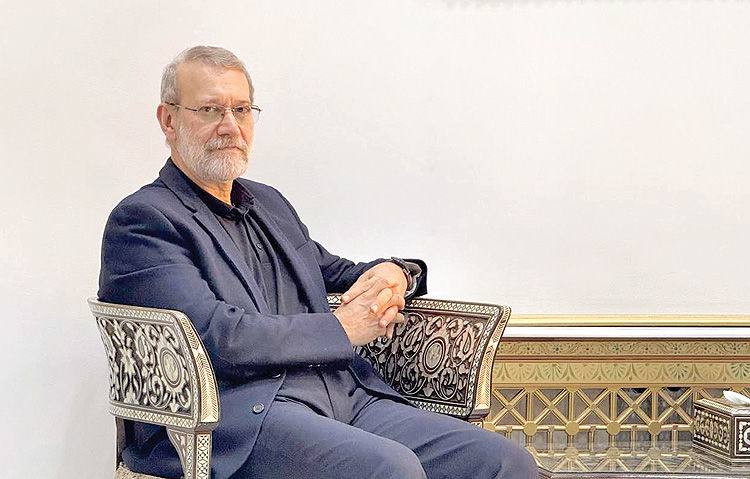 سکانداری مجدد علی لاریجانی