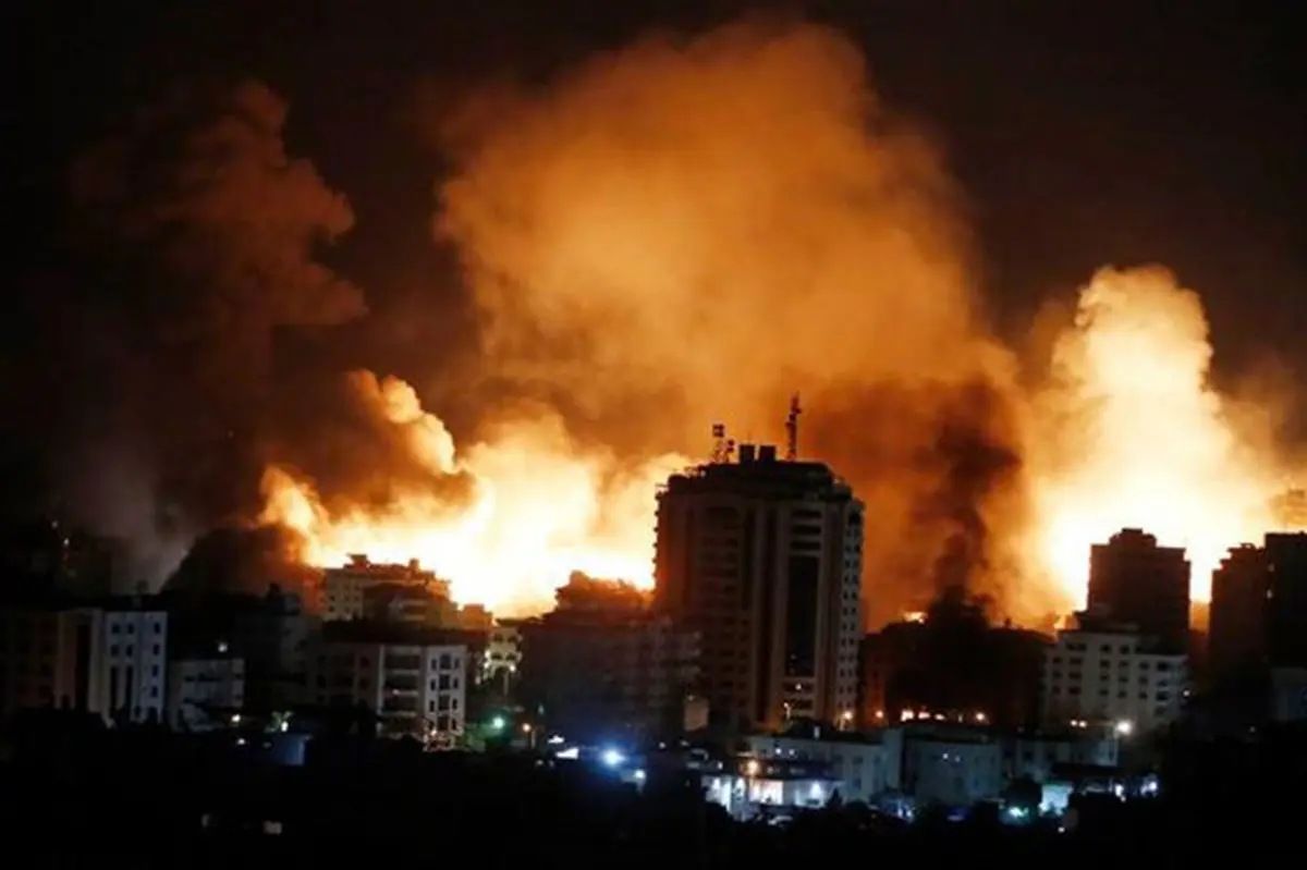 حمله گسترده اسرائیل به نوار غزه/ بمباران مناطق مسکونی از شمال تا جنوب منطقه