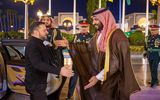 دیدار زلنسکی با محمد بن سلمان در جده