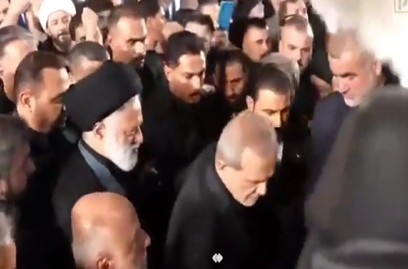 تسلیت نخست وزیر عراق به فرزند ارشد رهبر شهید انقلاب +فیلم