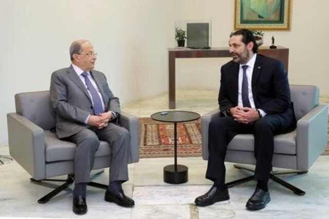 توقف مذاکرات حریری و عون درباره تشکیل دولت لبنان