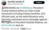 ترامپ شخصا دستور حمله به ونزوئلا را صادر کرده است