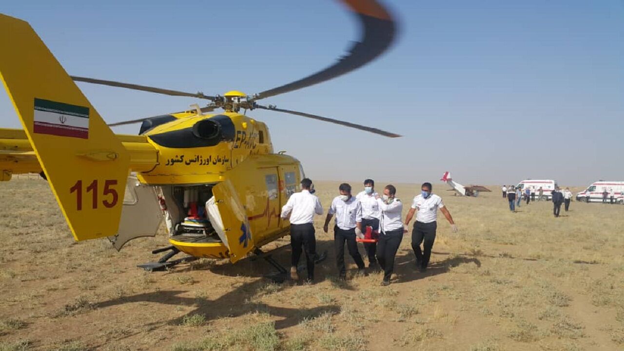 سقوط هواپیما اطراف فرودگاه آزادی نظرآباد