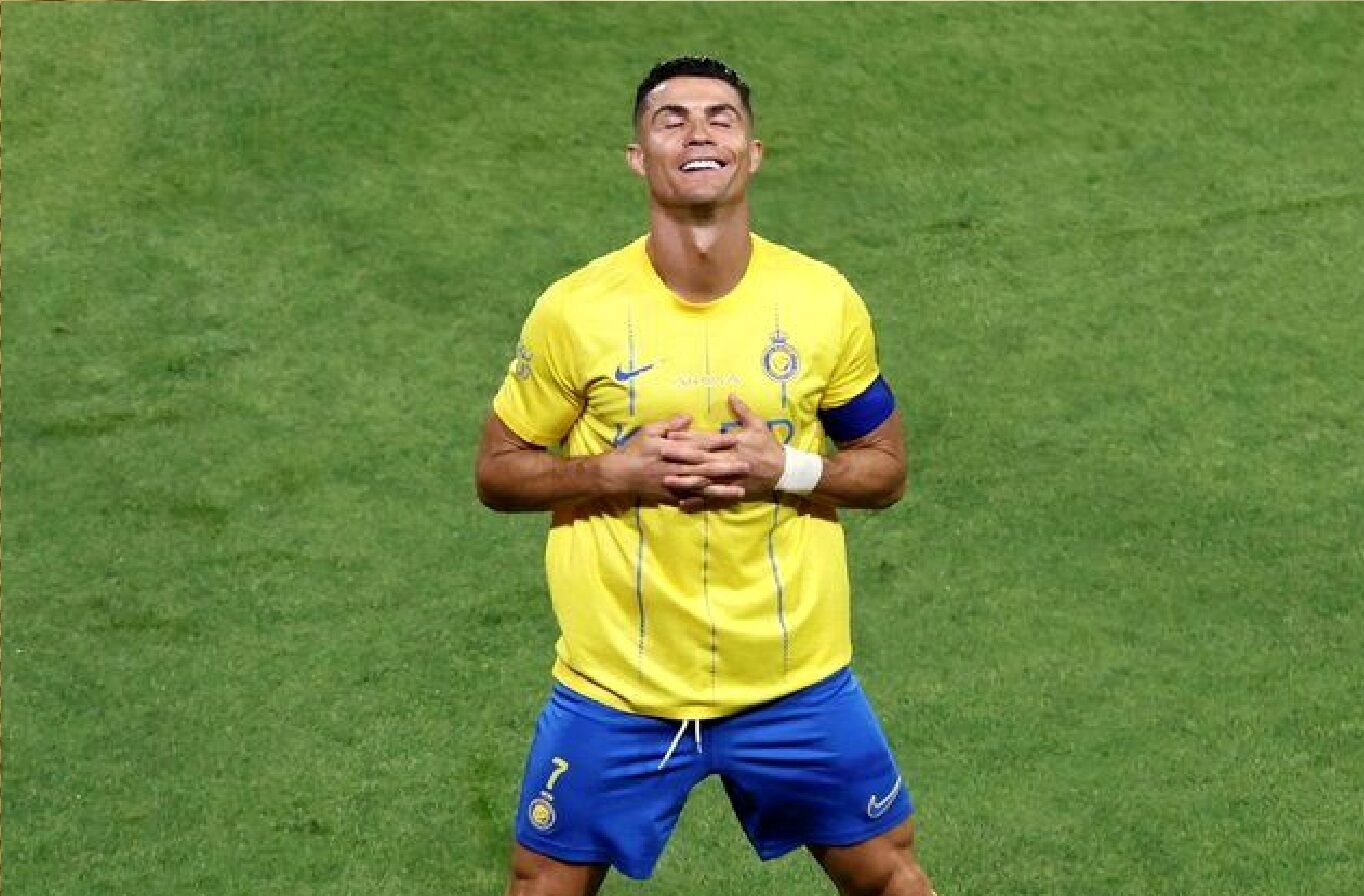 کولاک جدید رونالدو با لباس النصر