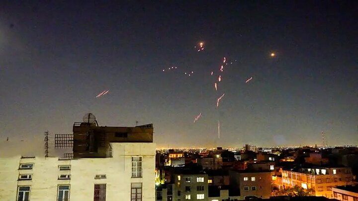 عملکرد موفق پدافند تهران در انهدام اهداف متخاصم +فیلم