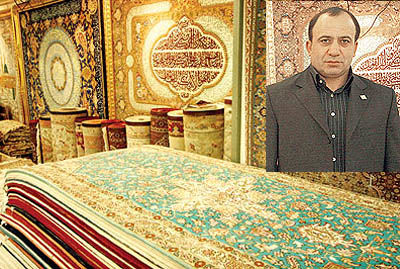 تجارت فرش ایرانی کمی تا اندازه‌ای ابری است