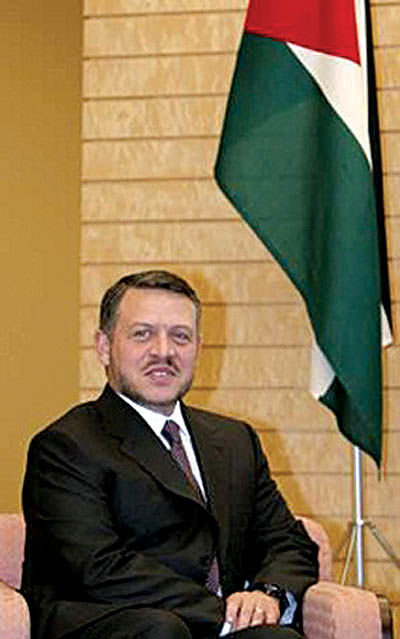 حمایت شاه اردن از ایران