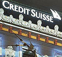 سرمایه‌گذاری Credit su‌isse در ایالات‌متحده و آلمان