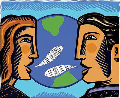 یک فرآیند ارتباط اجتماعی فرازبانی