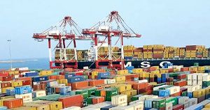 عبور صادرات از واردات