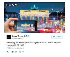 سونی رسما تاریخ معرفی اکسپریا  Z5  را تایید کرد