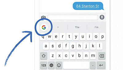 عرضه صفحه کلید گوگل برای آی‌فون با امکانات جذاب