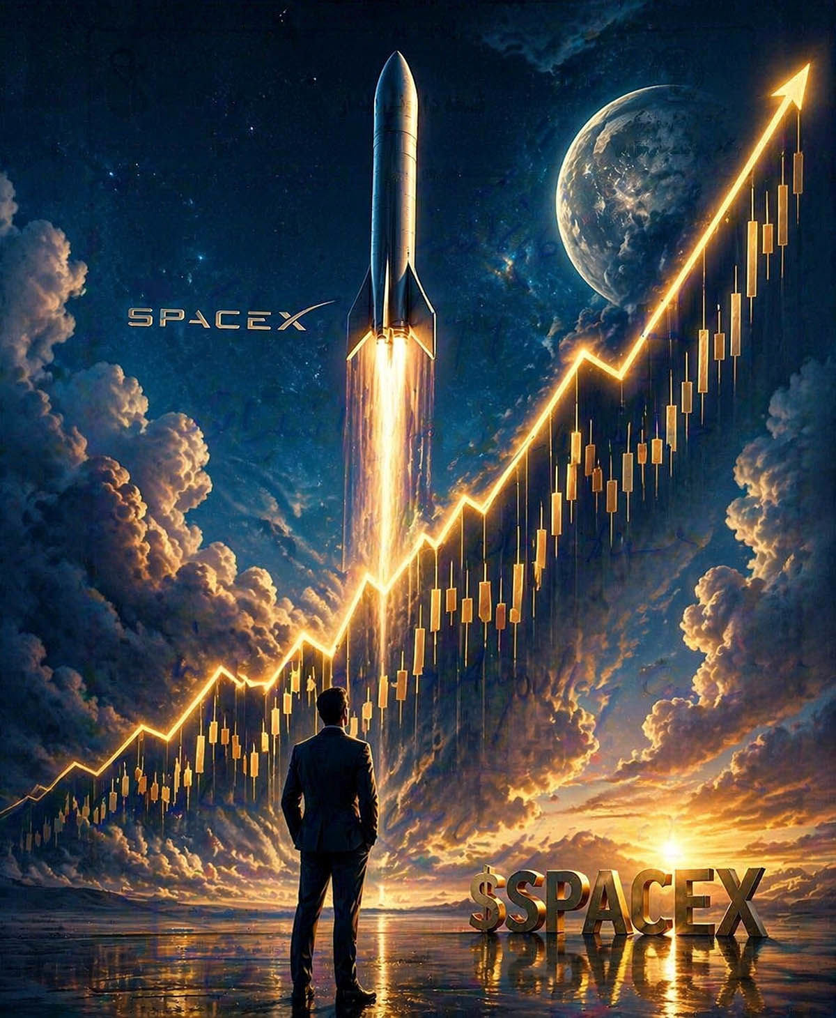 پرتاب اسپیس ایکس با خرده‌سرمایه‌گذاران