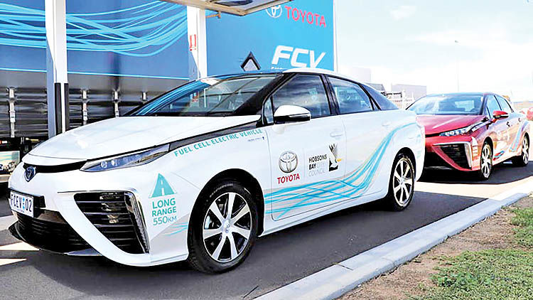 حمایت چین از خودروهای هیدروژنی