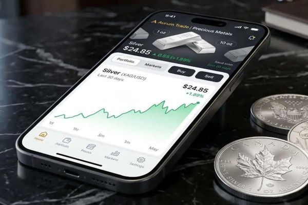 بهترین اپلیکیشن خرید نقره آنلاین