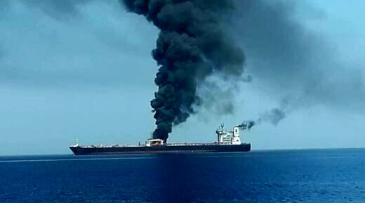 واکنش کشورهای عربی به انفجار نفتکش در بندر جده 