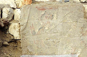 نخستین عکس‌های مسیح روی مقبره‌های سنگی مصر