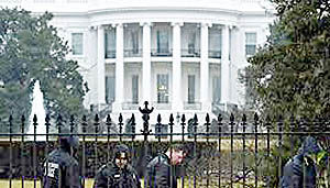 پهپادی در کاخ سفید