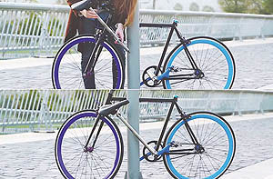 این دوچرخه  دزدیده نمی‌شود