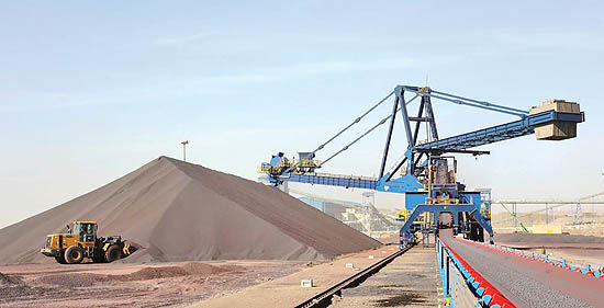تولید بیش از 3 میلیون تن گندله در فولاد سنگان