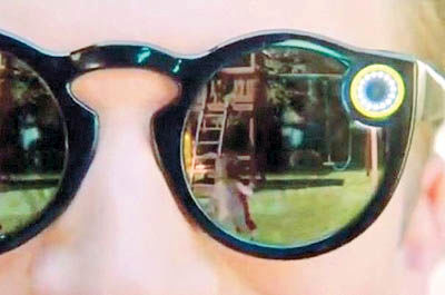عینک آفتابی مجهز به دوربین فیلمبرداری