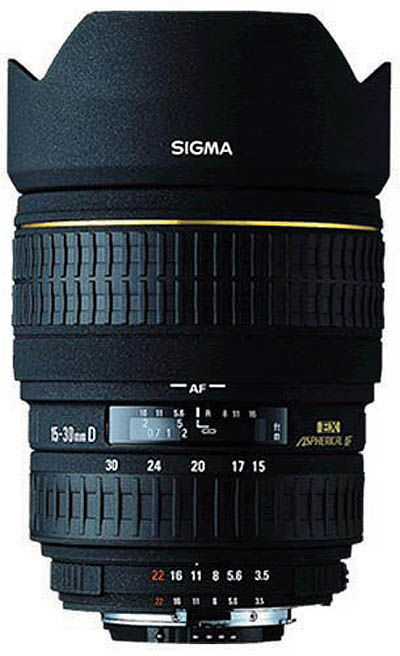 لنز 15k-30mm سیگما با وزن 615گرم