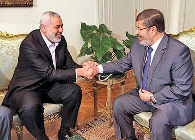 توافق هنیه و مرسی در‌باره گشایش گذرگاه رفح