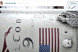 الون ماسک : راکت فالکون ۹  آماده پرتاب مجدد است