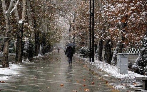 احتمال بارش برف فردا در تهران