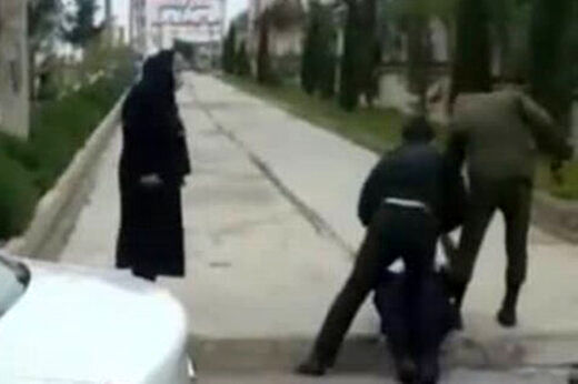 عذرخواهی نیروی انتظامی از کتک زدن یک جانباز توسط یک مامور+فیلم