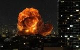 صدای چندین انفجار مهیب در اصفهان و سپس اهواز