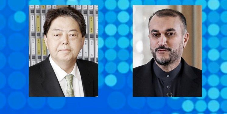 گفتگوی تلفنی وزرای امور خارجه ایران و ژاپن