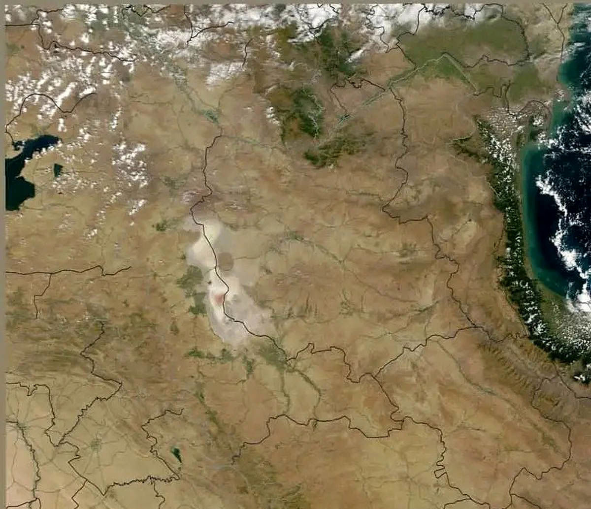 دریاچه ارومیه محو شد