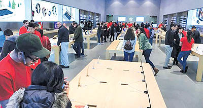 تحول بزرگ در فروشگاه‌های اپل