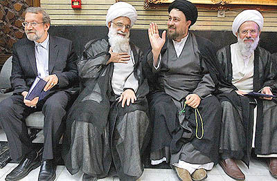 برگزاری مجلس ختم پدر حسن روحانی با حضور مقامات ارشد نظام و سیاسیون