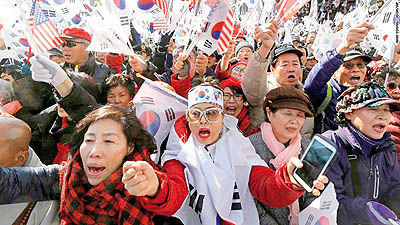 عزل رئیس‌جمهور کره جنوبی