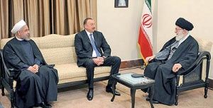 دیدار رئیس‌جمهوری آذربایجان  با رهبر معظم انقلاب اسلامی
