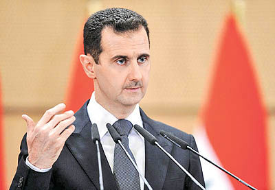 قدرت نمایی اسد