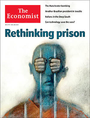 انتقاد اکونومیست از زندان‌های آمریکا