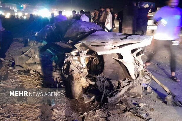 تصادف زنجیره‌ای 12 خودرو در اهواز / 14 نفر مصدوم شدند / چند نفر جان باخت؟