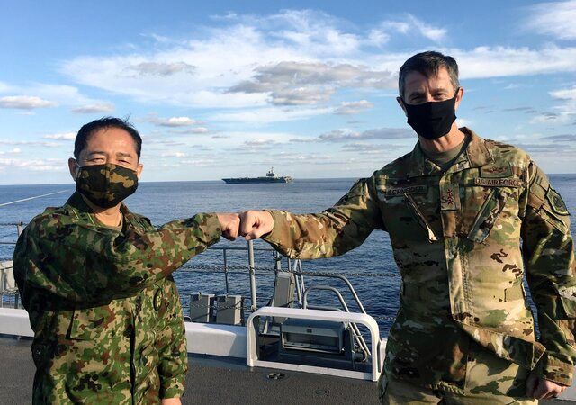آغاز رزمایش بزرگ دریایی آمریکا و ژاپن/چین: این اقدامات در منطقه صلح‌آمیز است