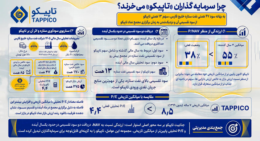 چرا سرمایه‌گذاران «تاپیکو» می‌خرند؟