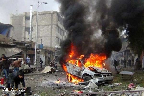 وقوع انفجار بمب در خودروی نظامی سوریه