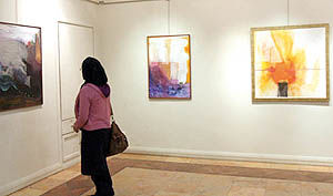 نمایشگاه جمعی هنرمندان تجسمی  در گالری فروزان