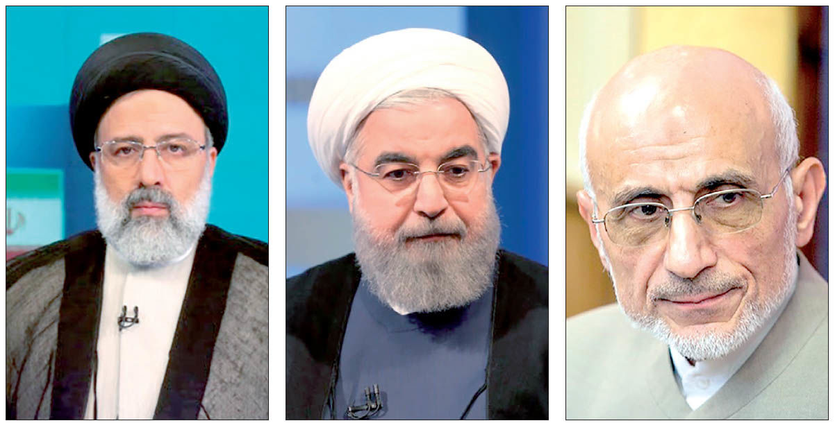 ادامه کمپین انتخاباتی روحانی، رئیسی و میرسلیم