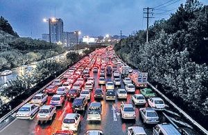 سه قفل ترافیکی شب‌های تهران