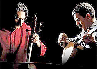 همنوازی کیهان کلهر با نوازنده‌ سرشناس ترکیه  در تهران