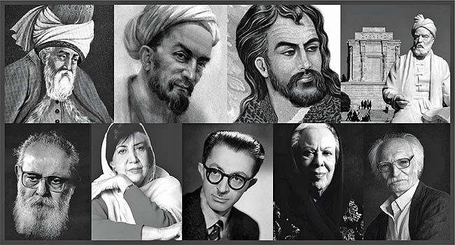 شاعران کلاسیک، نویسندگان معاصر
