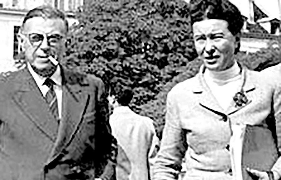 نام ژان پل سارتر و سیمون دوبوار در اسناد محرمانه سیا